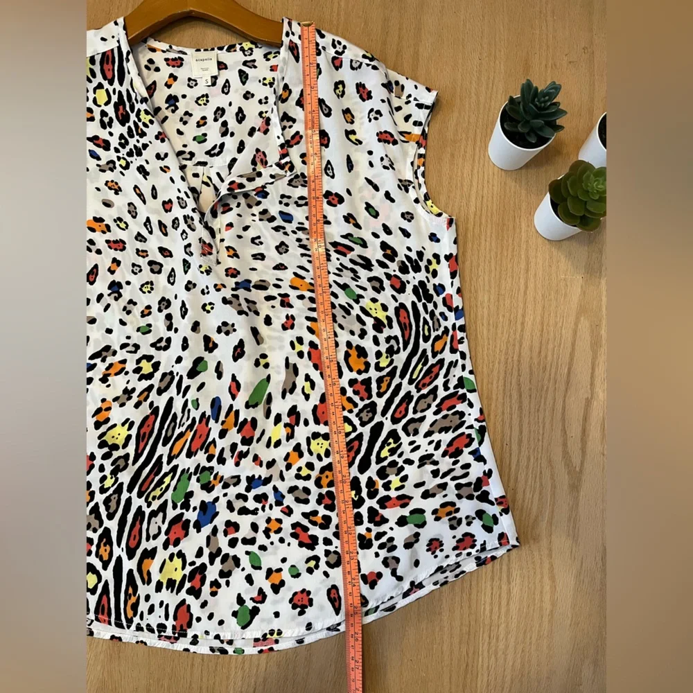 Acapella Animal Print Top - Picture 4 of 6